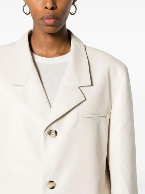 Nanushka single-breasted blazer - Neutrals