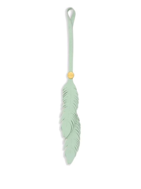 Marni feather leather charm - Green - zdjęcie produktu nr 1