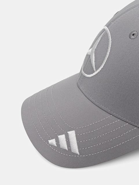 adidas czapka z daszkiem x Mercedes kolor szary JZ9405 - zdjęcie produktu nr 2
