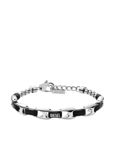 Diesel chain-link bracelet - Black