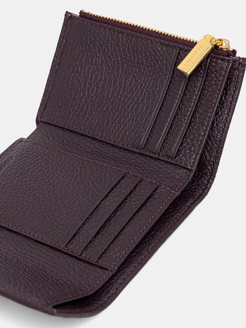 Calvin Klein portfel damski kolor fioletowy LV04F1083G - zdjęcie produktu nr 2