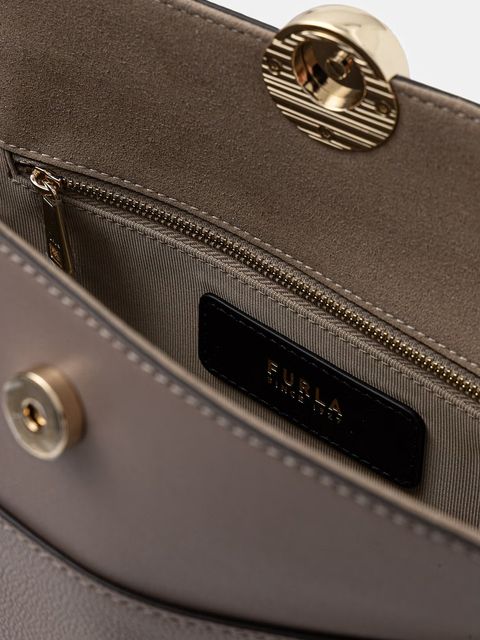 Furla torebka skórzana Nicole M Boston Bag