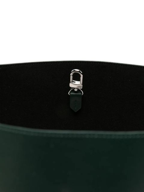 TOTEME roam leather tote - Green