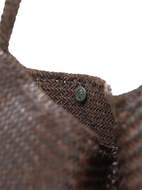 DRAGON DIFFUSION woven shoulder bag - Brown - zdjęcie produktu nr 2