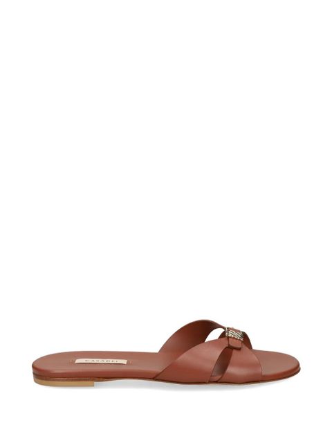 Casadei leather sandals - Brown - zdjęcie produktu nr 1
