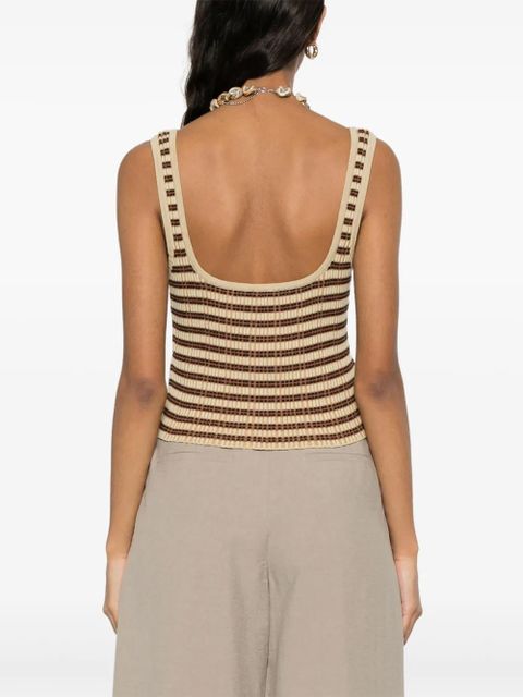 Nanushka Delfine tank top - Green