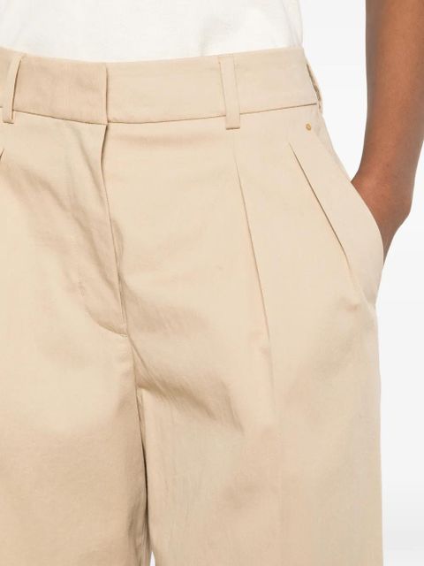 Moncler pleated trousers - Neutrals