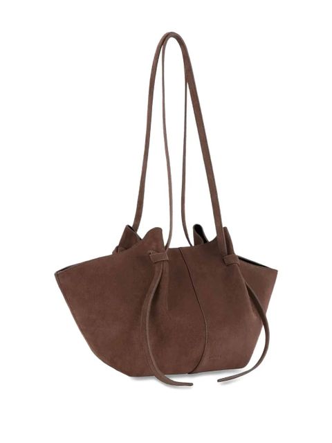 Yuzefi Mochi curves mochi suede tote bag - Brown - zdjęcie produktu nr 2