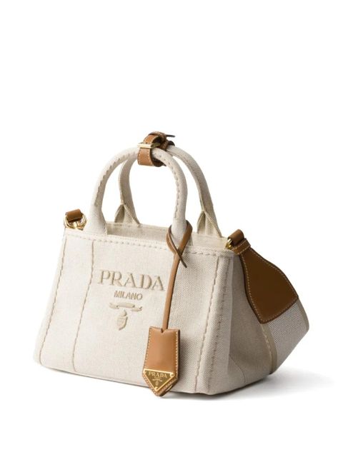 Prada Jardinière mini bag - Neutrals