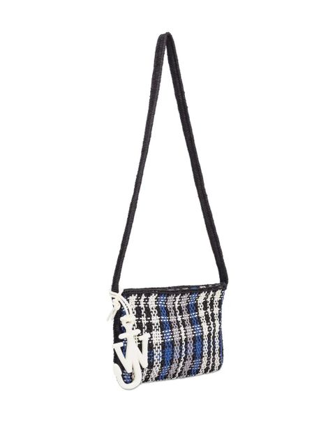 JW Anderson checked shoulder bag - Black
