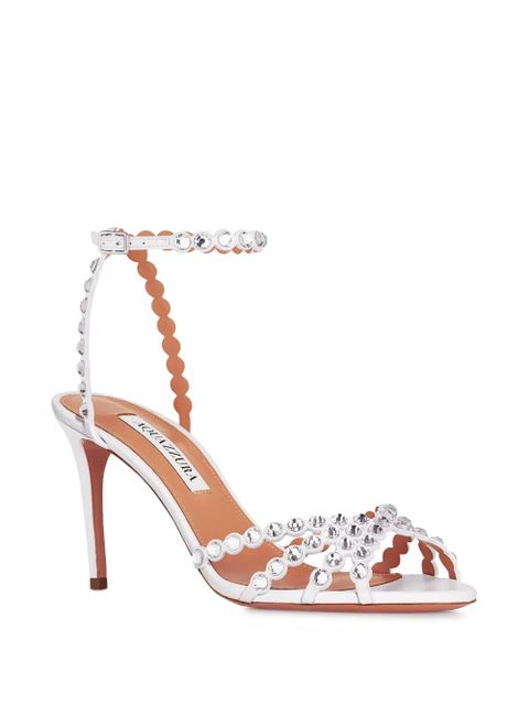 Aquazzura 85mm Tequila sandals - White - zdjęcie produktu nr 2