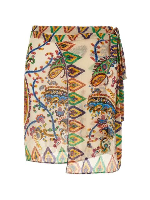 ETRO paisley-print pareo - Neutrals