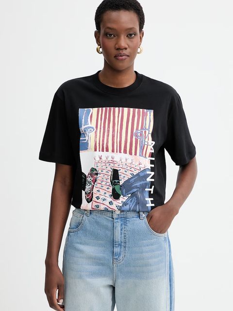 MUNTHE t-shirt bawełniany BALLON