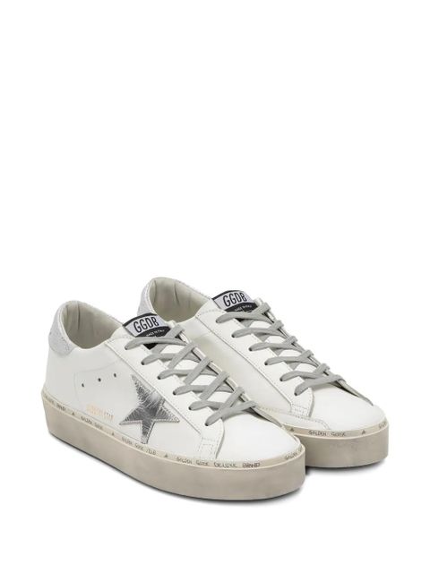 Golden Goose Hi Star platform sole sneakers - White