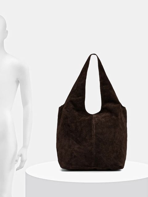 Answear.LAB torebka zamszowa