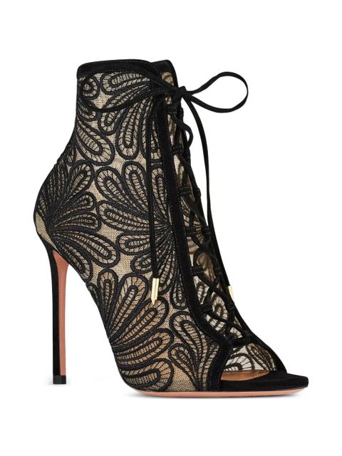 Aquazzura 105mm Chantilly pumps - Black - zdjęcie produktu nr 2