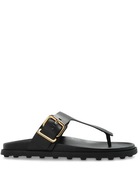 Tod's leather slides - Black - zdjęcie produktu nr 1