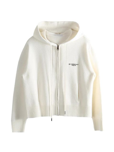 Givenchy hooded full-zip cardigan - Neutrals - zdjęcie produktu nr 2