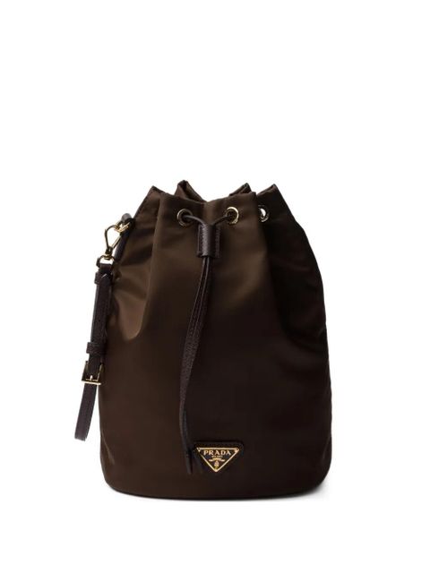 Prada Re-Nylon pouch - Brown - zdjęcie produktu nr 1