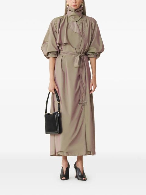 Lanvin belted buckle-cuffs trench - Neutrals - zdjęcie produktu nr 2