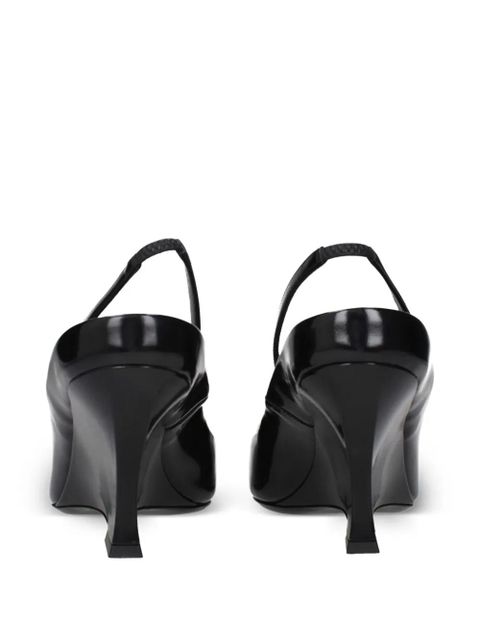 Givenchy 4G logo wedge sandals - Black