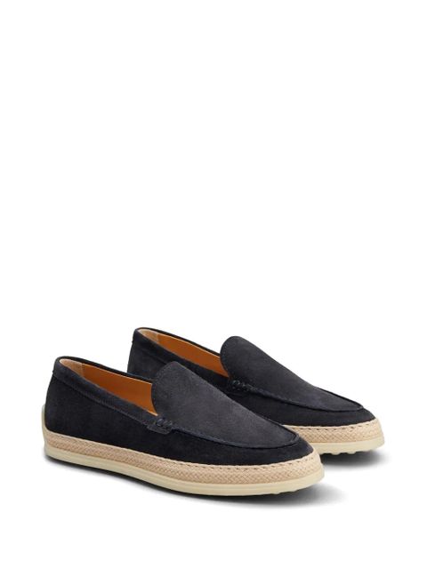 Tod's Gomma leather loafers - Blue - zdjęcie produktu nr 2