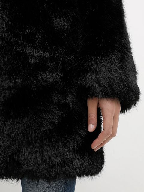 Blugirl Blumarine płaszcz kolor czarny RF5135.E1088