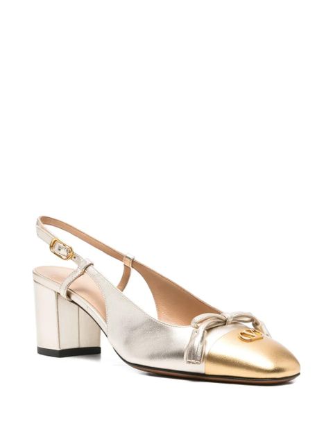 Valentino Garavani 60mm Vlogo heeled pumps - Gold