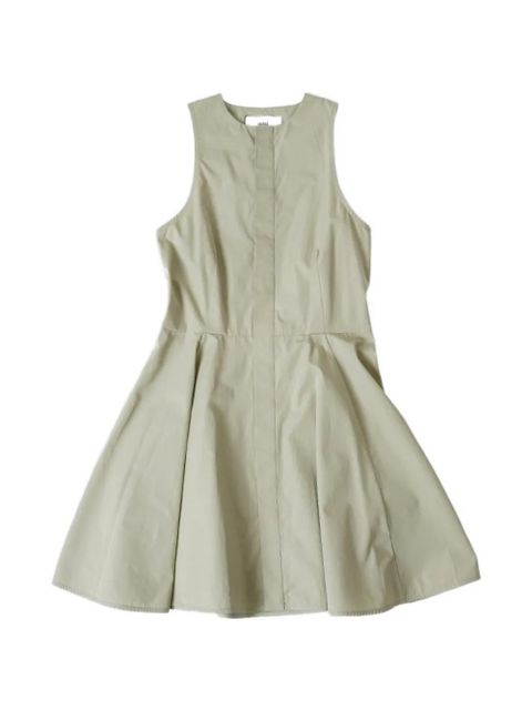 AMI Paris flared mini dress - Green