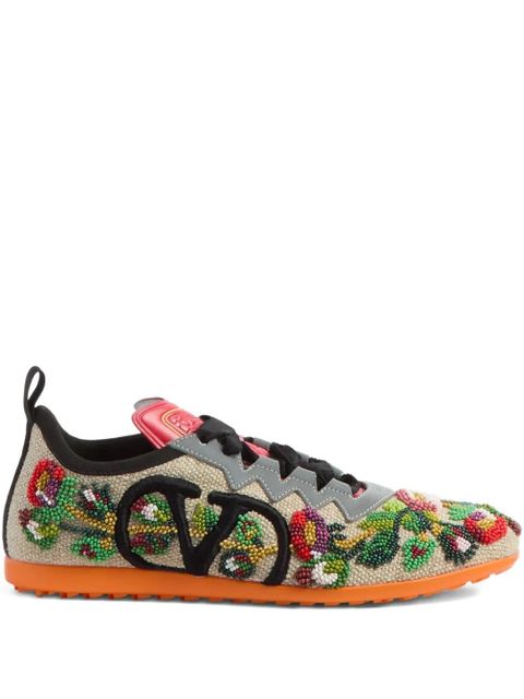 Valentino Garavani Chromathon lave-up fastening sneakers - Neutrals - zdjęcie produktu nr 1