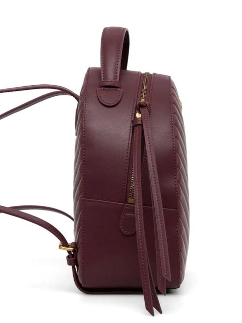 PINKO Love chevron backpack - Red - zdjęcie produktu nr 2