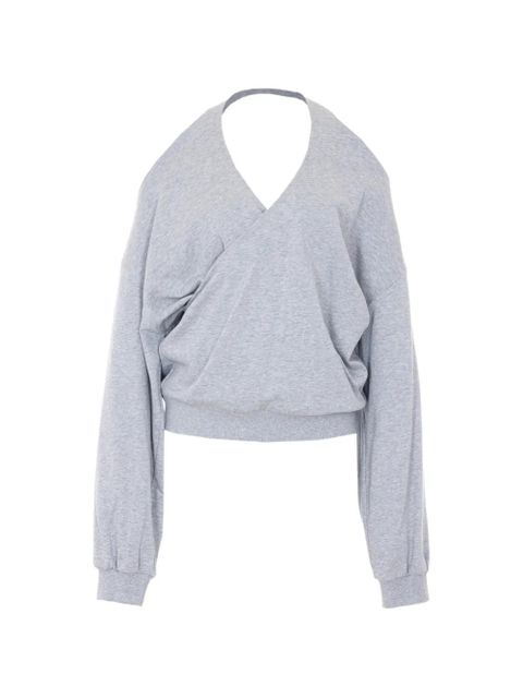 Eleh V-neck sweatshirt - Grey - zdjęcie produktu nr 1
