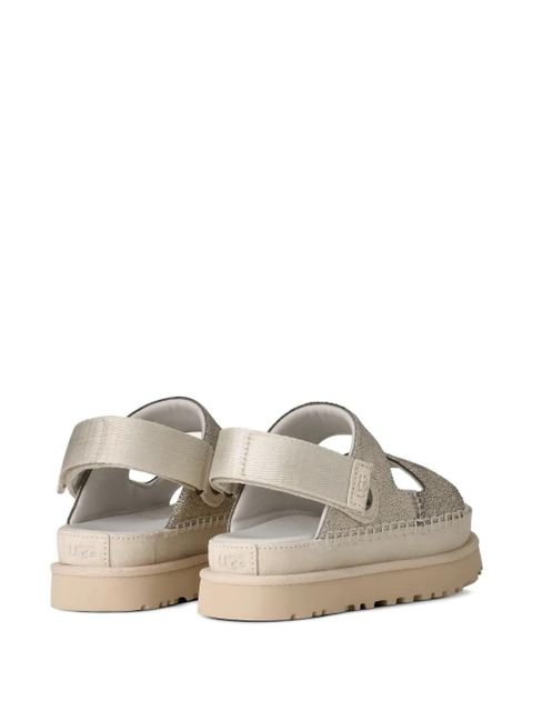 UGG Goldenstar crackle-effect sandals - Neutrals - zdjęcie produktu nr 2