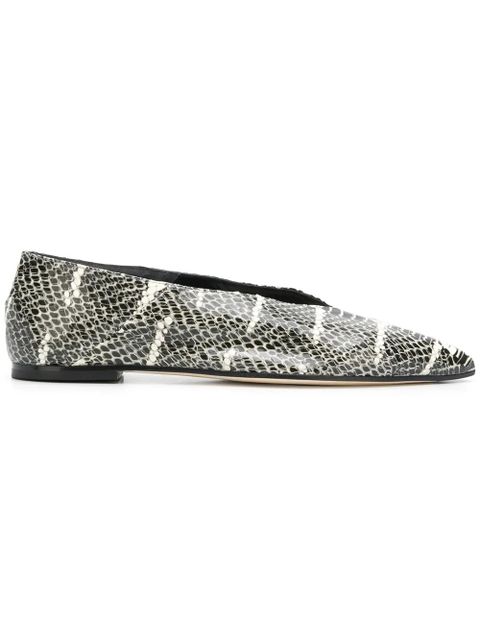 Aeyde Aeyde x Lucy Williams Moa ballerina shoes - Black - zdjęcie produktu nr 1