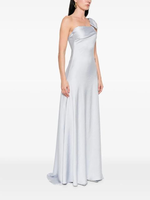 Eleh one-shoulder maxi dress - Blue