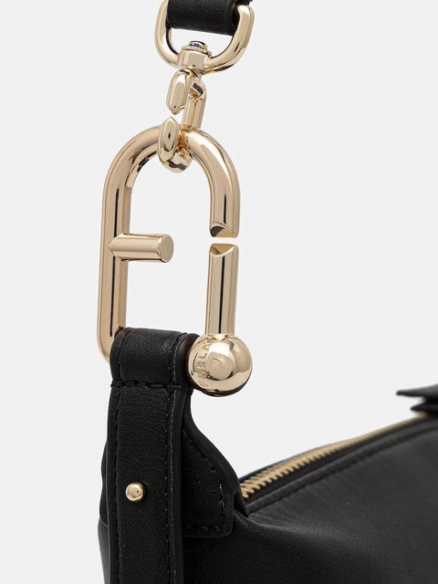 Furla torebka skórzana kolor czarny WE00846.BX2045.O6000