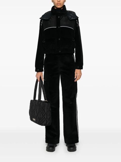 Moncler Grenoble corduroy jogging trousers - Black - zdjęcie produktu nr 2