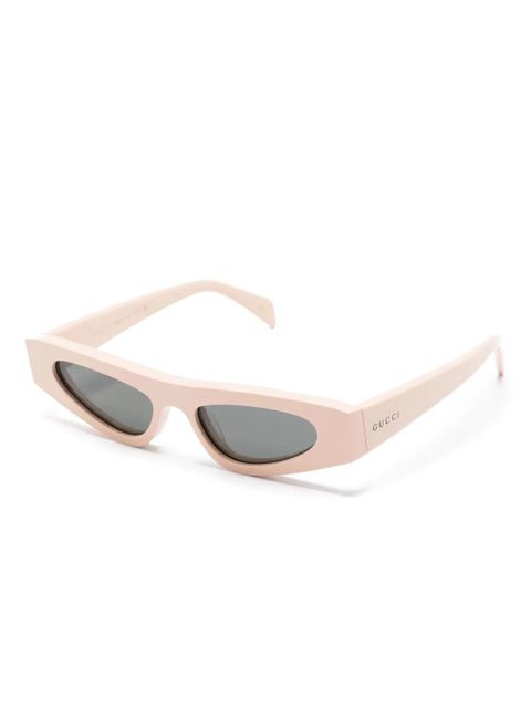 Gucci Eyewear cat-eye frame sunglasses - Pink - zdjęcie produktu nr 2