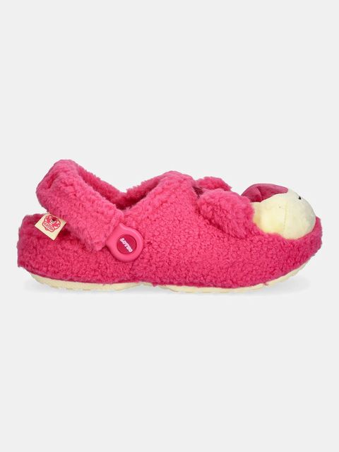 Crocs klapki Classic Lined Pixar Lotso Clog kolor różowy 211758