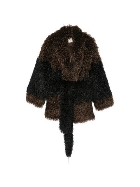ENTIRE STUDIOS Juno faux-fur coat - Brown - zdjęcie produktu nr 1