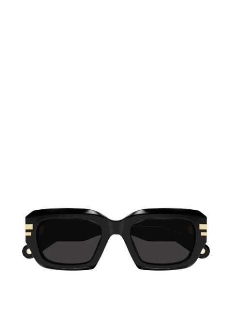 Chloé geometric-frame sunglasses - Black - zdjęcie produktu nr 1