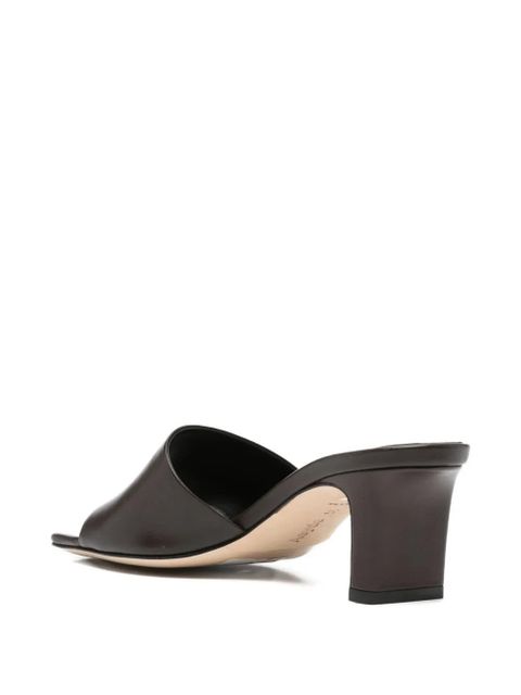 Aeyde Jessie square-toe sandals - Brown