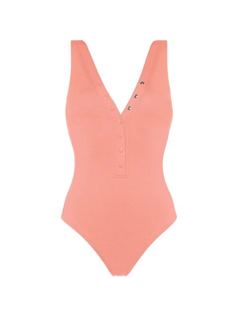 ERES Icône V-neck swimsuit - Pink - zdjęcie produktu nr 1