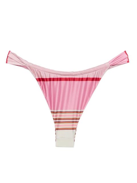 Faithfull the Brand Andez striped bikini bottoms - Pink - zdjęcie produktu nr 2