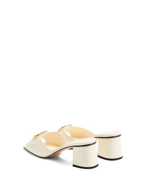 Valentino Garavani 60mm VLogo Signature sandals - White