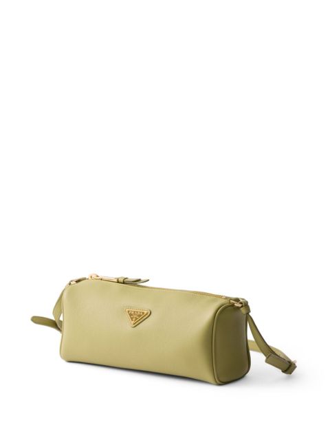 Prada leather shoulder bag - Green - zdjęcie produktu nr 2