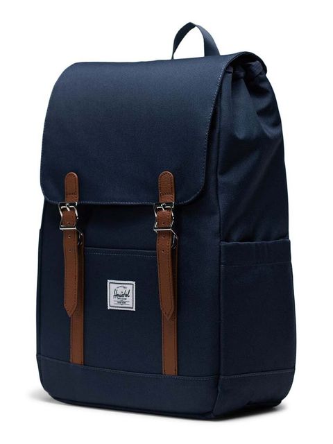 Herschel Plecak Retreat™ Small kolor granatowy duży gładki - zdjęcie produktu nr 2