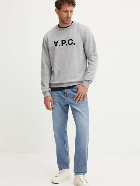 A.P.C. bluza bawełniana sweat standard grand vpc GOTS - zdjęcie produktu nr 2