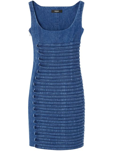 Versace denim mini dress - Blue - zdjęcie produktu nr 1
