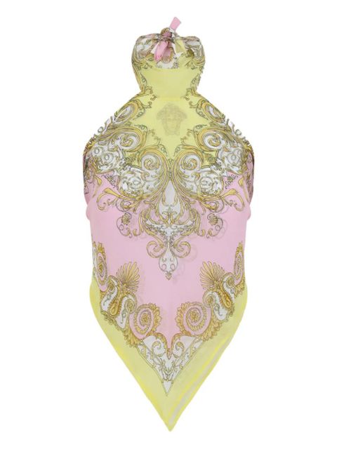 Versace printed top - Yellow - zdjęcie produktu nr 1